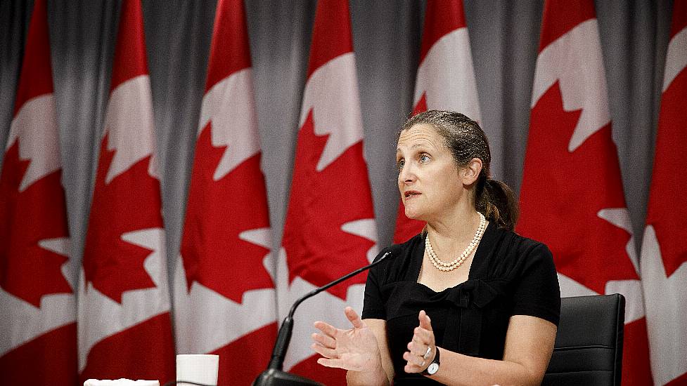 Chrystia Freeland Named Canada’s First Female Finance Minister