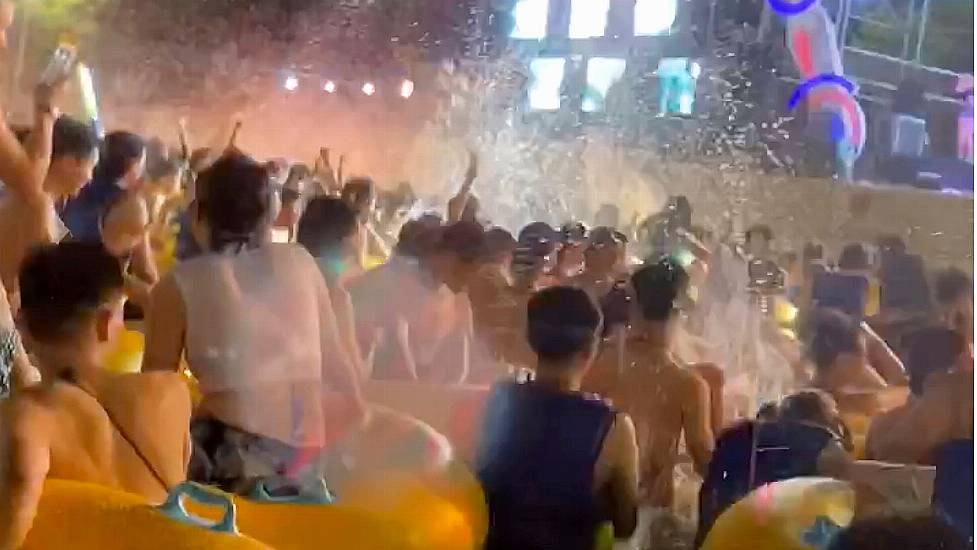 Wuhan Pool Parties Bring Post-Lockdown Relief In China