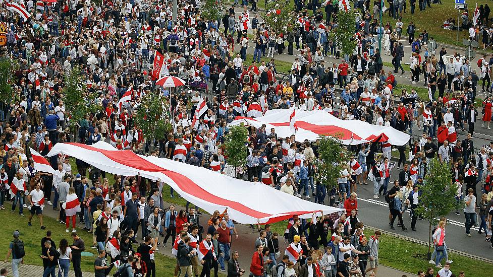 Belarus Detains Three Leading Opposition Activists Amid Continuing Protests