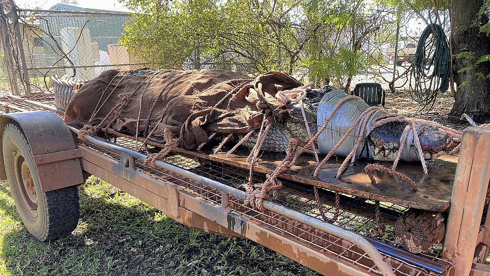 Huge Crocodile Caught At Australian Outback Tourist Destination