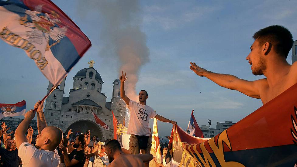 Thousands Rally In Montenegro Claiming Victory For Pro-Russian Parties