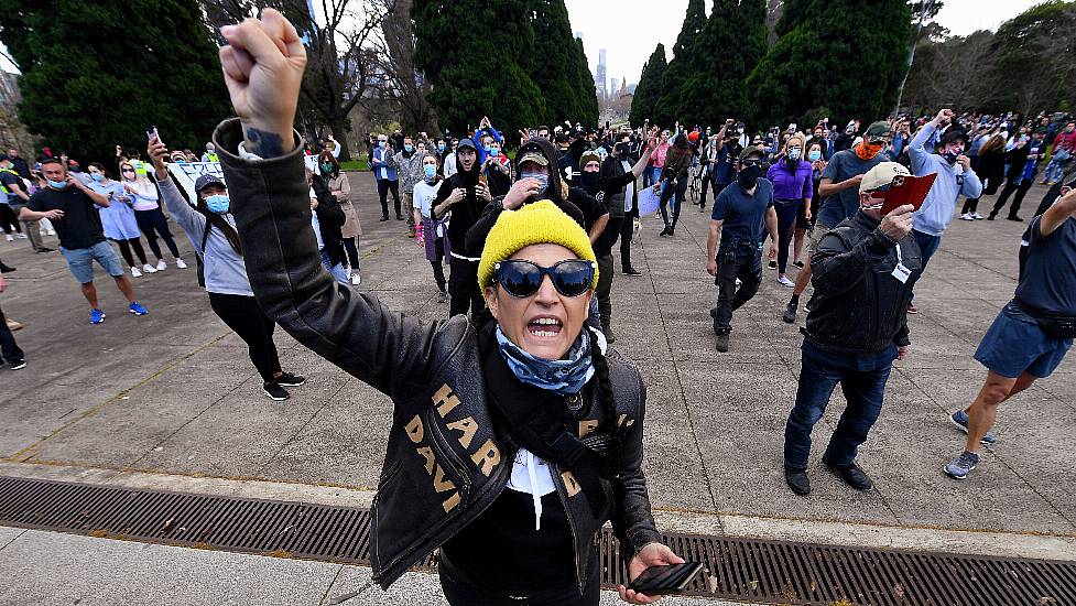 Melbourne Lockdown To Stay As Arrests Made Over Covid Protests