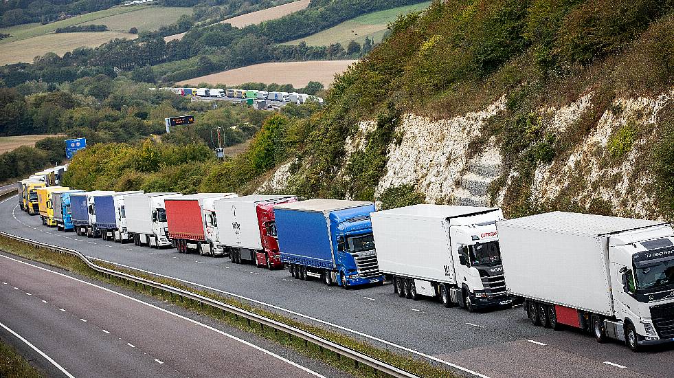 Freight Traffic Chaos In South England Due To Strike In Calais