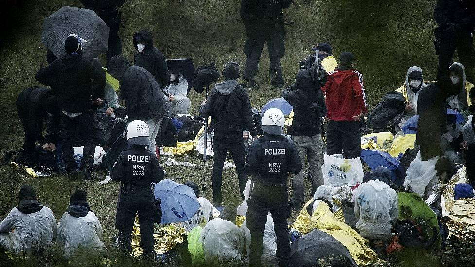 Hundreds Of Anti-Coal Protesters Break Into German Mine