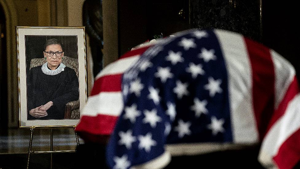 Justice Ginsburg Buried At Arlington In Private Ceremony