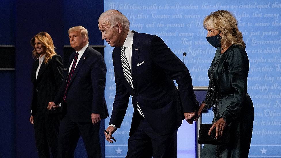 Key Moments As Trump And Biden Face Off In Cleveland