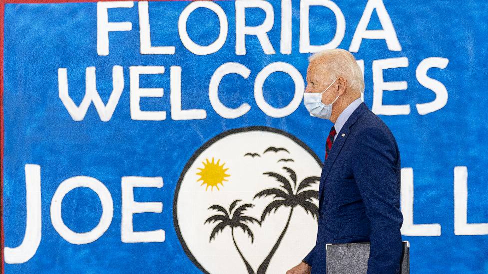 Joe Biden Takes Campaign To Swing States As Donald Trump Continues Recovery