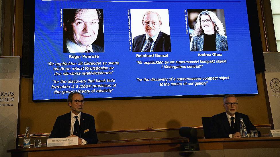 Briton Among Three To Win Nobel Prize For Physics For Black Hole Discovery