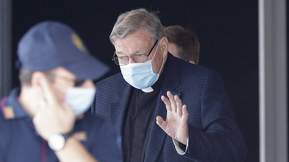 Pope Warmly Greets Cardinal George Pell After Sex Abuse Trial