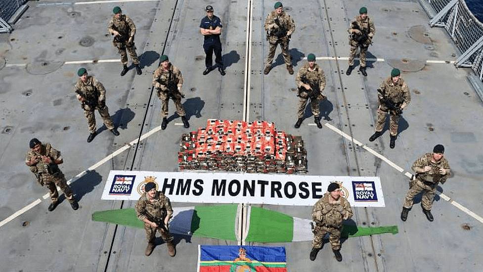 Uk Warship Seizes Huge Drugs Haul In Arabian Sea