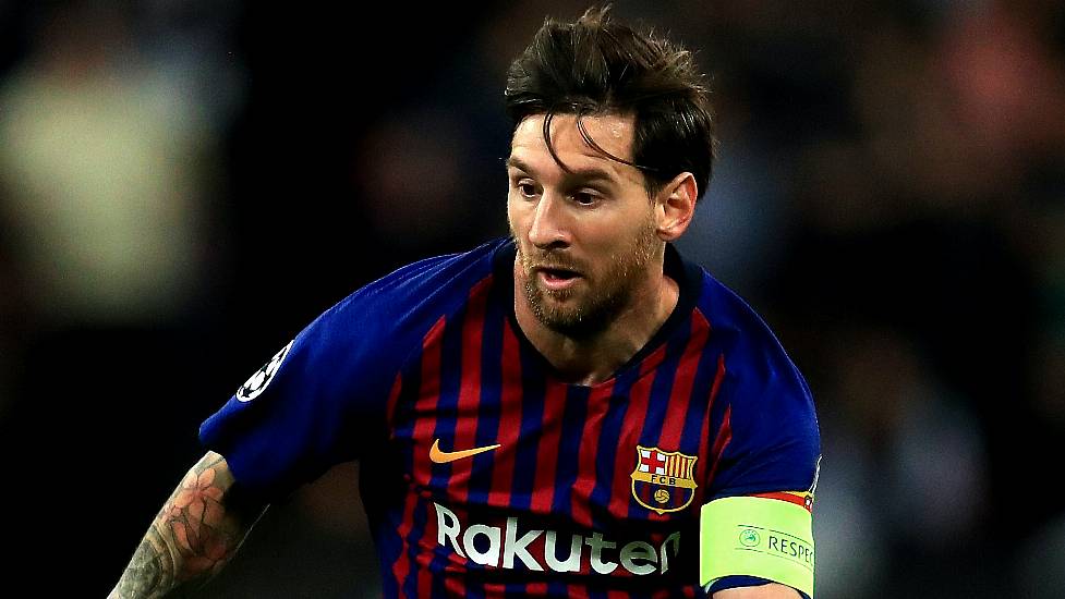 Lionel Messi Shown In New Barcelona Kit Ahead Of Possible Return To Training