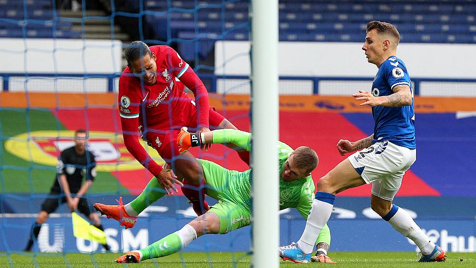 Jordan Pickford To Face No Further Action After Virgil Van Dijk Challenge