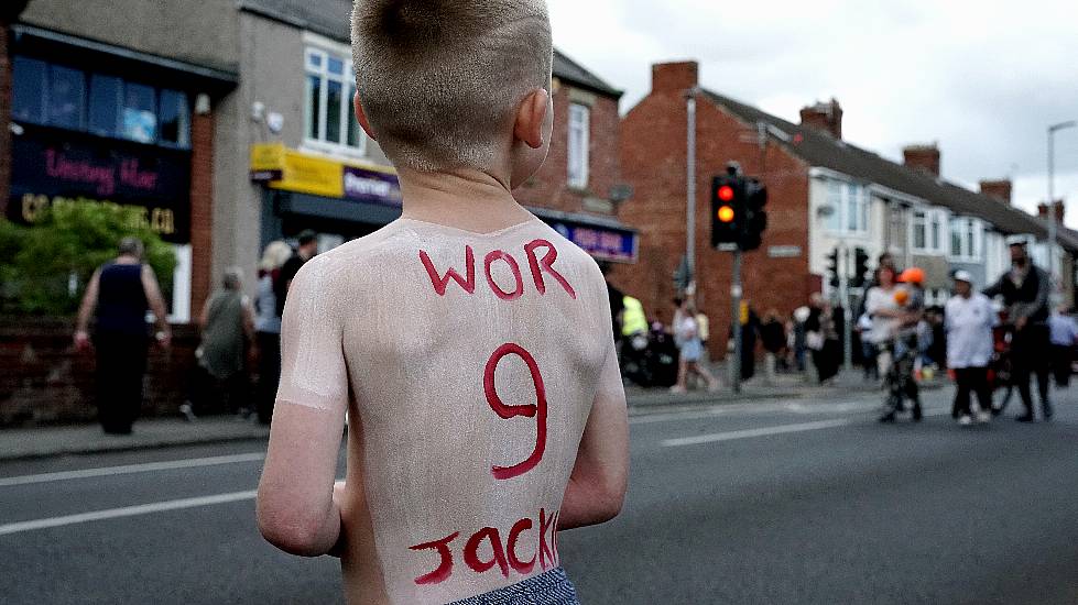 Fans Line-Out In Walkinston As Jack Charlton Laid To Rest In Newcastle