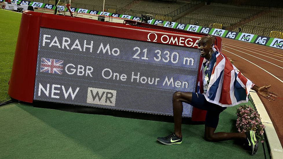 Mo Farah Breaks One Hour Run World Record At Diamond League In Brussels