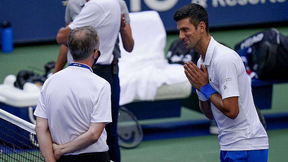 Novak Djokovic Vows To Take His Shock Us Open Disqualification As ‘A Big Lesson’