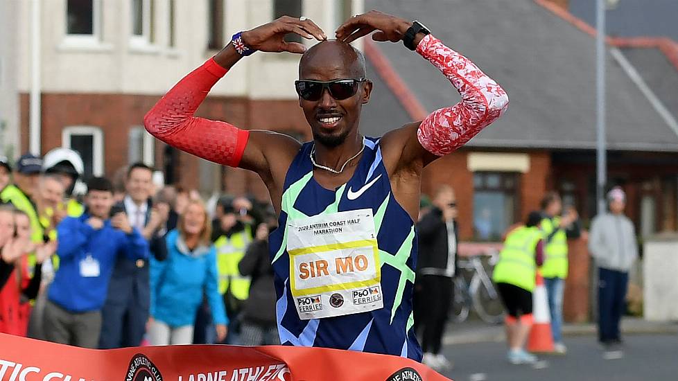 Mo Farah Victorious In Northern Ireland Half Marathon