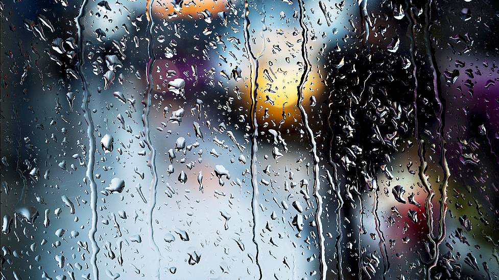 Rain Warning Issued For Four Counties