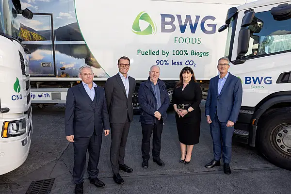 BWG Foods Launches Ireland’s Most Sustainable Delivery Fleet