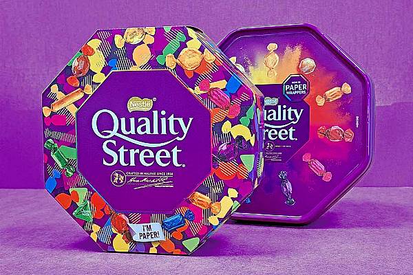 Smurfit Westrock Creates Paper Quality Street ‘Tin’ For Nestlé