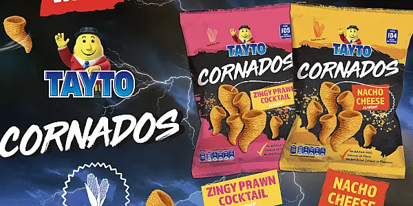 Tayto Introduces Its Newest Innovation: Tayto Cornados