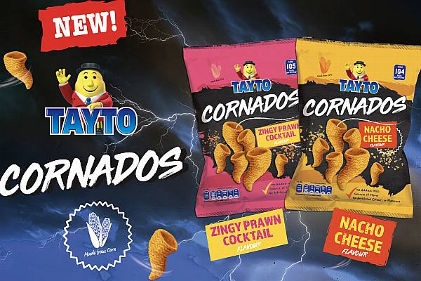 Tayto Introduces Its Newest Innovation: Tayto Cornados