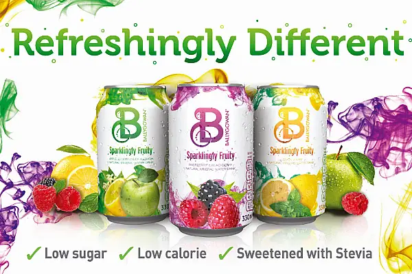 Ballygowan Launch New Sparkling Fruit Drink