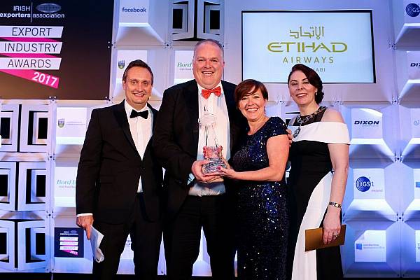 Irish Dog Foods Named 'Exporter Of The Year' 2017