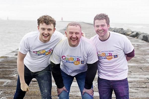 Stars Of RTE's Young Offenders Launch Colour Dash