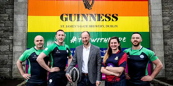 Guinness Gates Transformed To Support The 2019 Union Cup Dublin