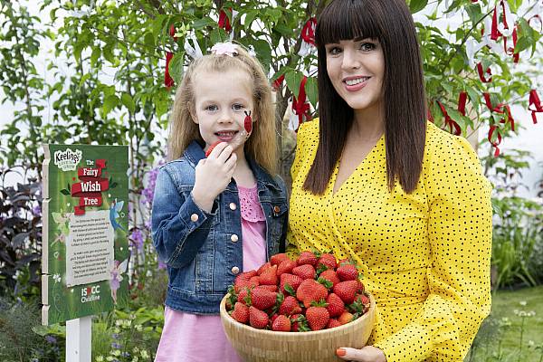 Keelings Raises Funds For ISPCC Childline At Bloom Festival