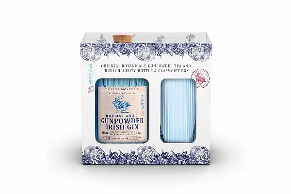 Drumshanbo Gunpowder Irish Gin Launches Exquisite Glass Gift Pack