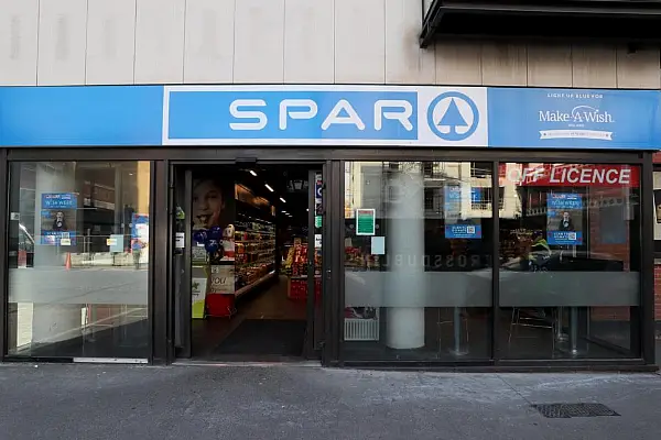 SPAR Castelforbes Store Turns Blue To Celebrate Wish Week