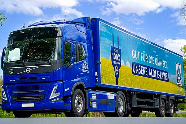 Aldi Nord Adds Volvo Trucks To Its Electric Fleet