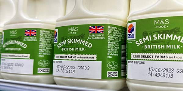 M&S Removes Use By Dates On RSPCA Assured Fresh Milk