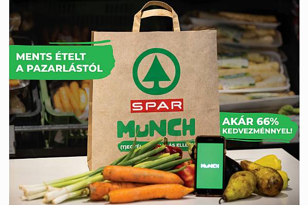 SPAR Hungary Introduces Food Waste Prevention App Munch