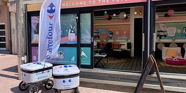 Carrefour Trials Robot Delivery Service In Belgium