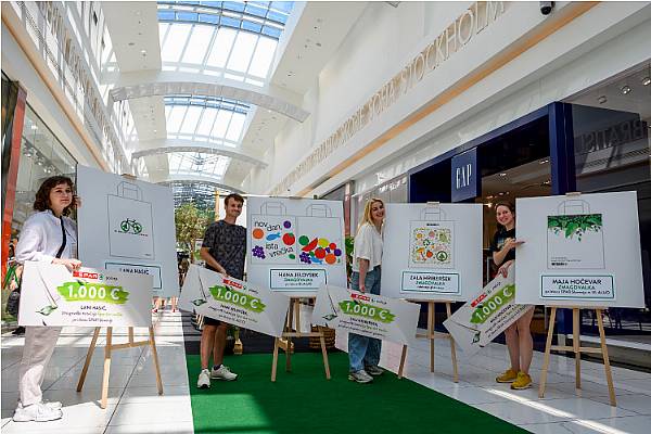 SPAR Slovenia To Launch Sustainable Bags Designed By Art Students