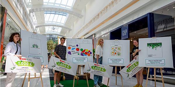 SPAR Slovenia To Launch Sustainable Bags Designed By Art Students