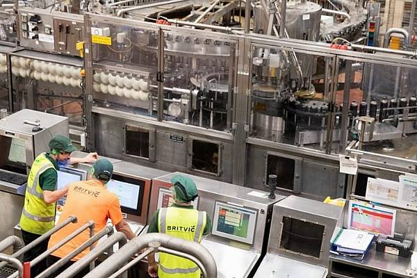 Britvic Invests £22.5m In Bottling Line In East London