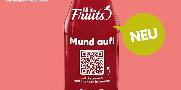 Edeka Launches Limited-Edition Smoothie To Encourage Stem Cell Donation