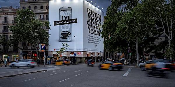 Oatly Gives Controversy A Quirky Twist With 'F*ck Oatly' Campaign In Spain