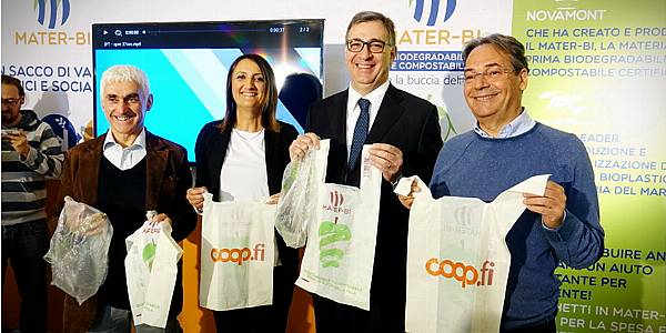 Unicoop Firenze First To Introduce New Mater-BI Shopping Bags