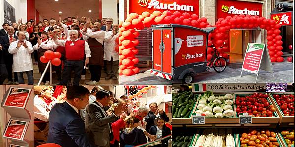 First MyAuchan Supermarket Opens In Italy