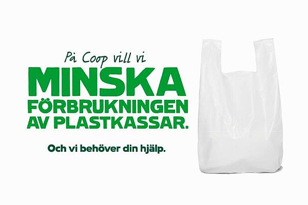 Coop Sweden Works To Reduce Plastic Bag Usage