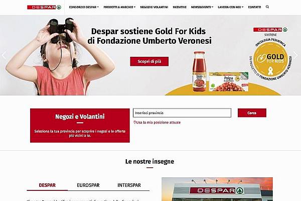 Despar Italia Redesigns Website To Enhance User Engagement