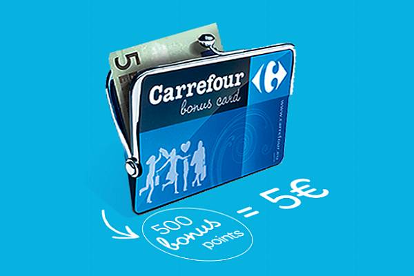 Carrefour Belgium Offers Bonus Points To Loyalty Card Holders