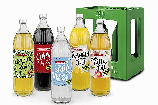 Spar Austria Rolls Out Beverages In Eco-Friendly Glass Packaging