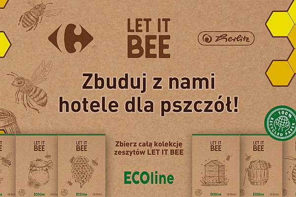 Carrefour Polska Launches Limited Edition ‘Let it Bee’ School Notebooks