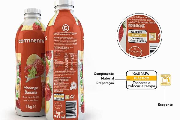 Continente Introduces Packaging With Recycling Instructions