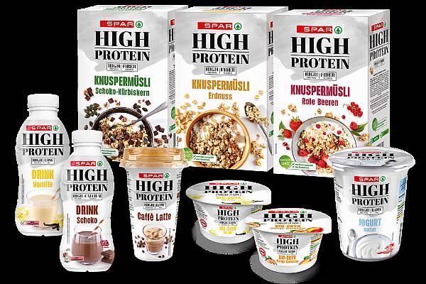 SPAR Austria Launches Own-Brand ‘High Protein’ Range